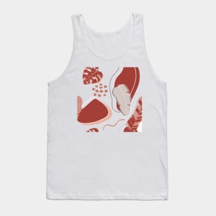 Red Leaves Tank Top